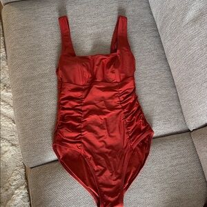 Old Navy Terracotta One-Piece Swimsuit